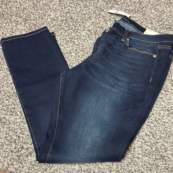 Women's Dark Blue Jeans - Picture 1 of 3